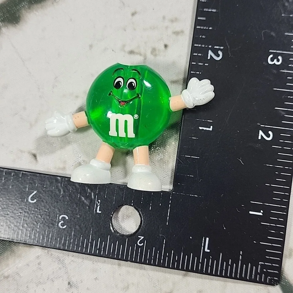 Vintage M&Ms Christmas String Light Covers Lot Of 6 Transparent Acrylic Candy